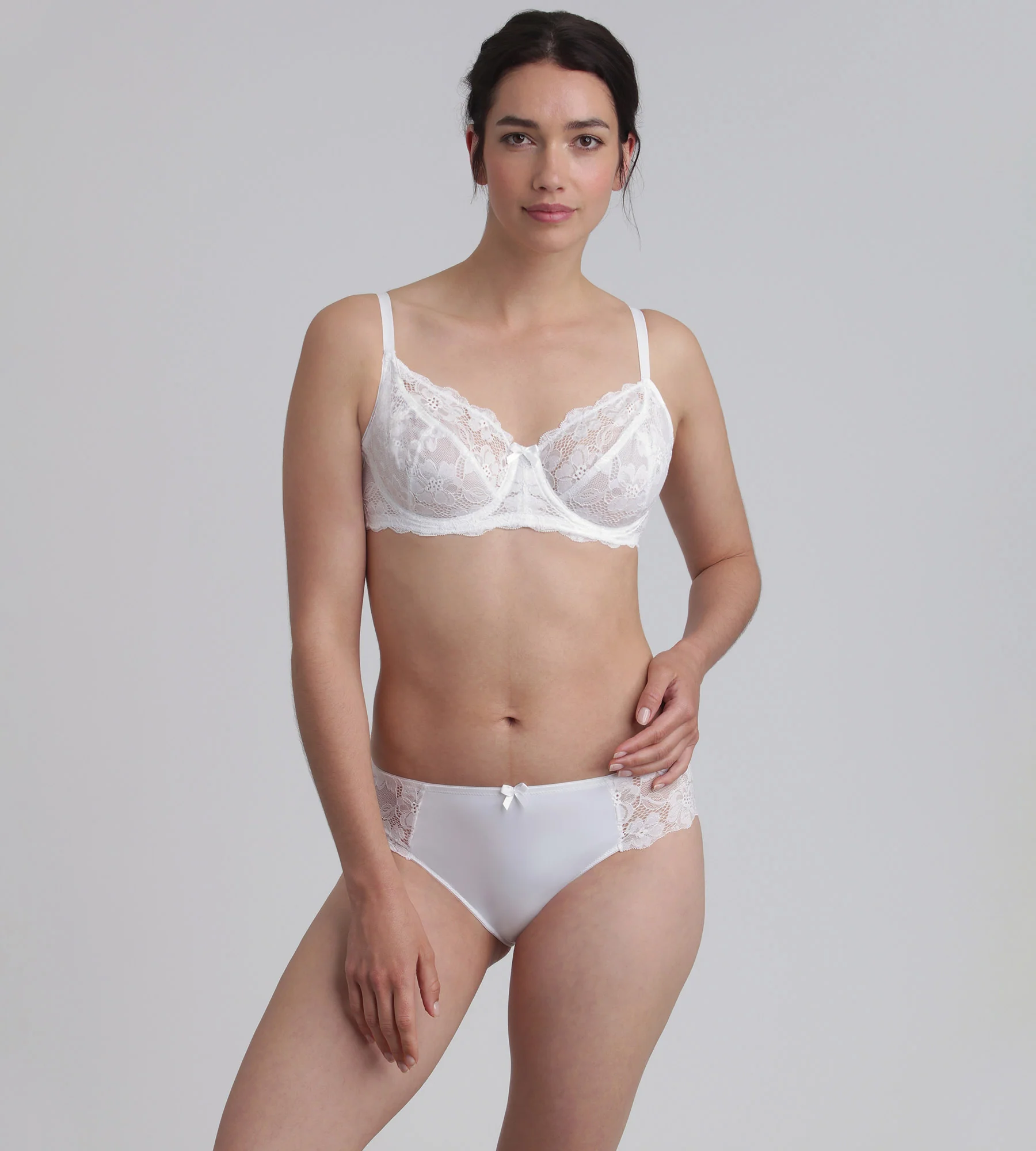 Slip femme blanc Essential Elegance - Image 3