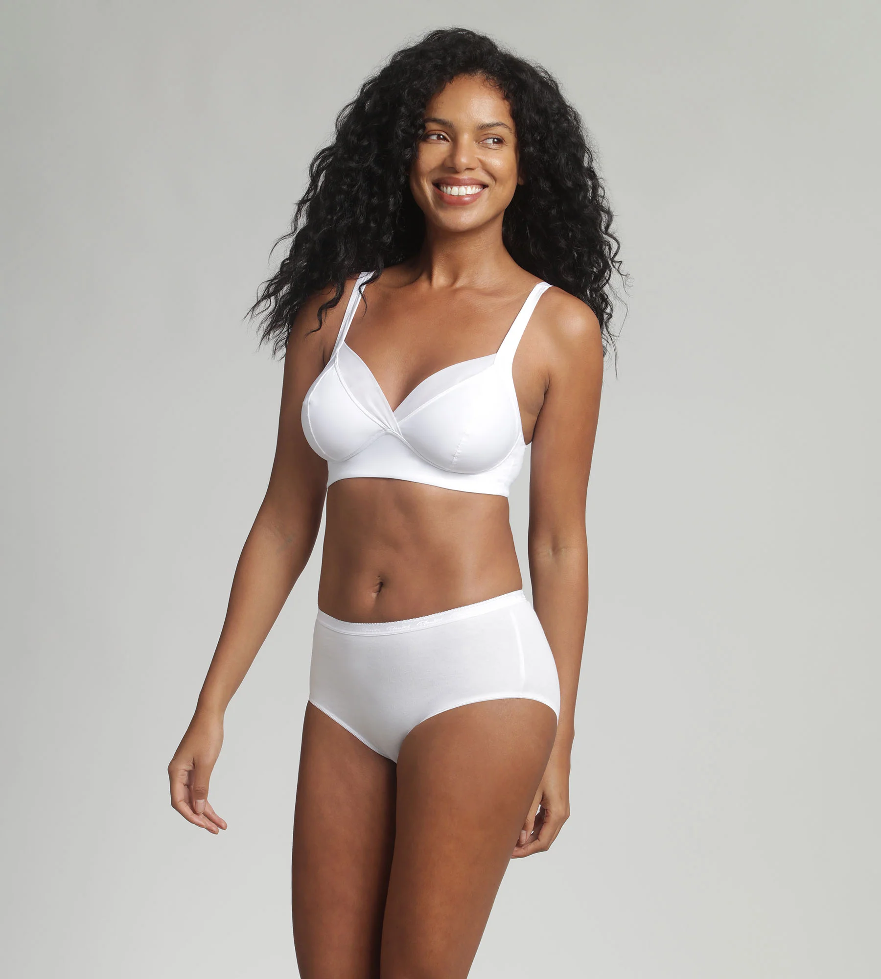 Soutien-gorge sans armatures blanc Feel Good Support - Image 3