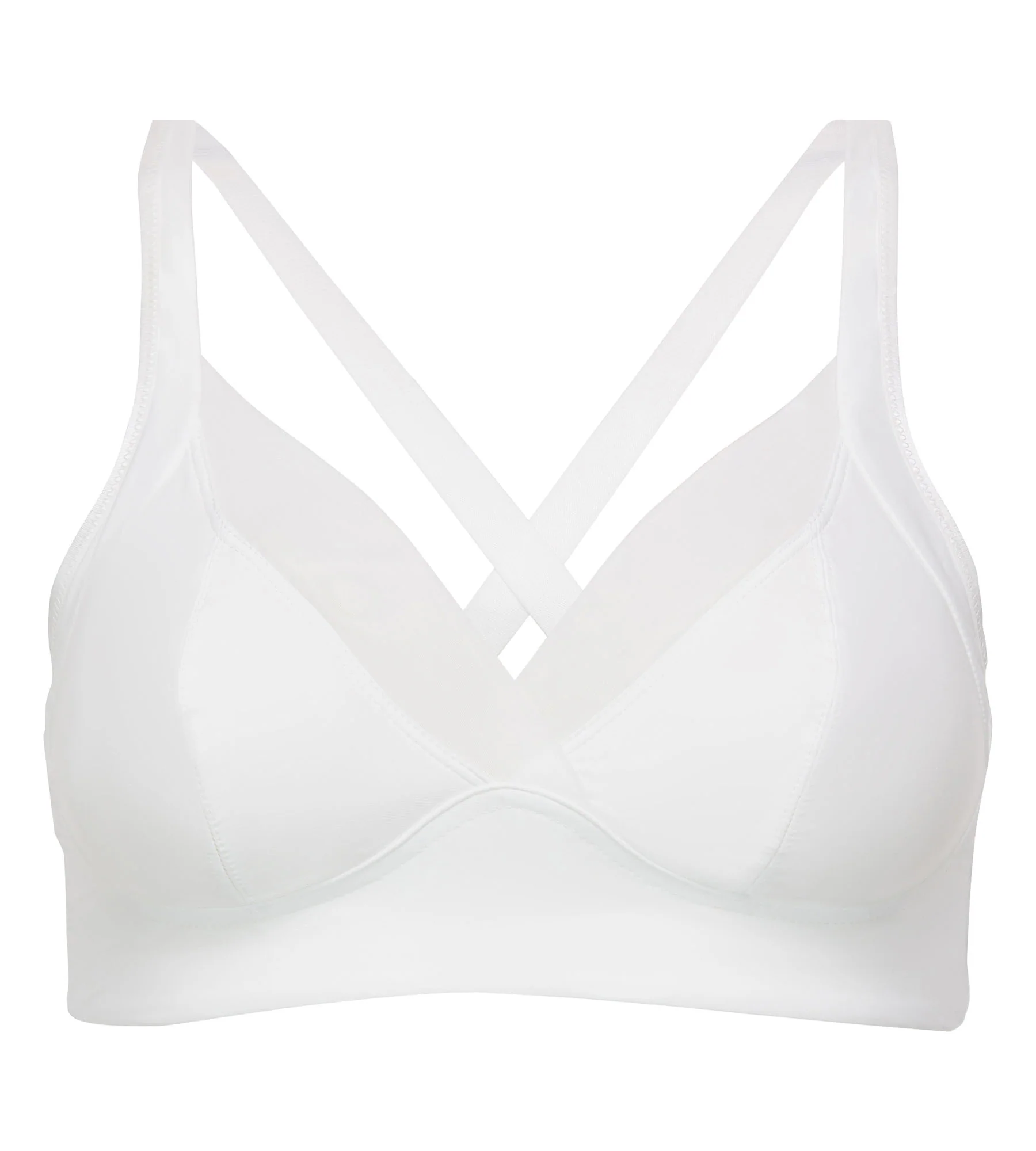 Soutien-gorge sans armatures blanc Feel Good Support - Image 5